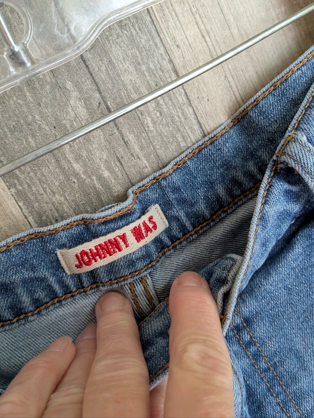 Johnny Was Patchwork Boyfriend Jeans - Picture 4 of 10